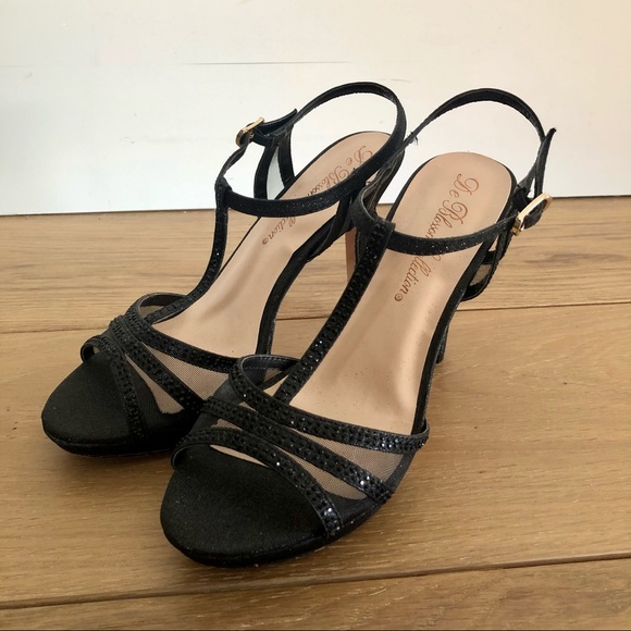 De Blossom Collection Shoes - DE BLOSSOM COLLECTION Black Heels Size 7.5